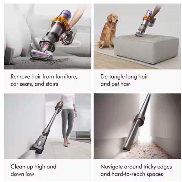 Dyson - V15 Cordless Stick Vacuum Cleaner