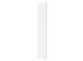 Hampton/Shaker 24 in. W x 84 in. H x 1.5 in. D Refrigerator End Panel Kit With Panel Height Extenders in Satin White