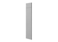 Shaker 24 in. W x 84 in. H x 1.5 in. D Refrigerator End Panel Kit With Panel Height Extenders in Dove Gray