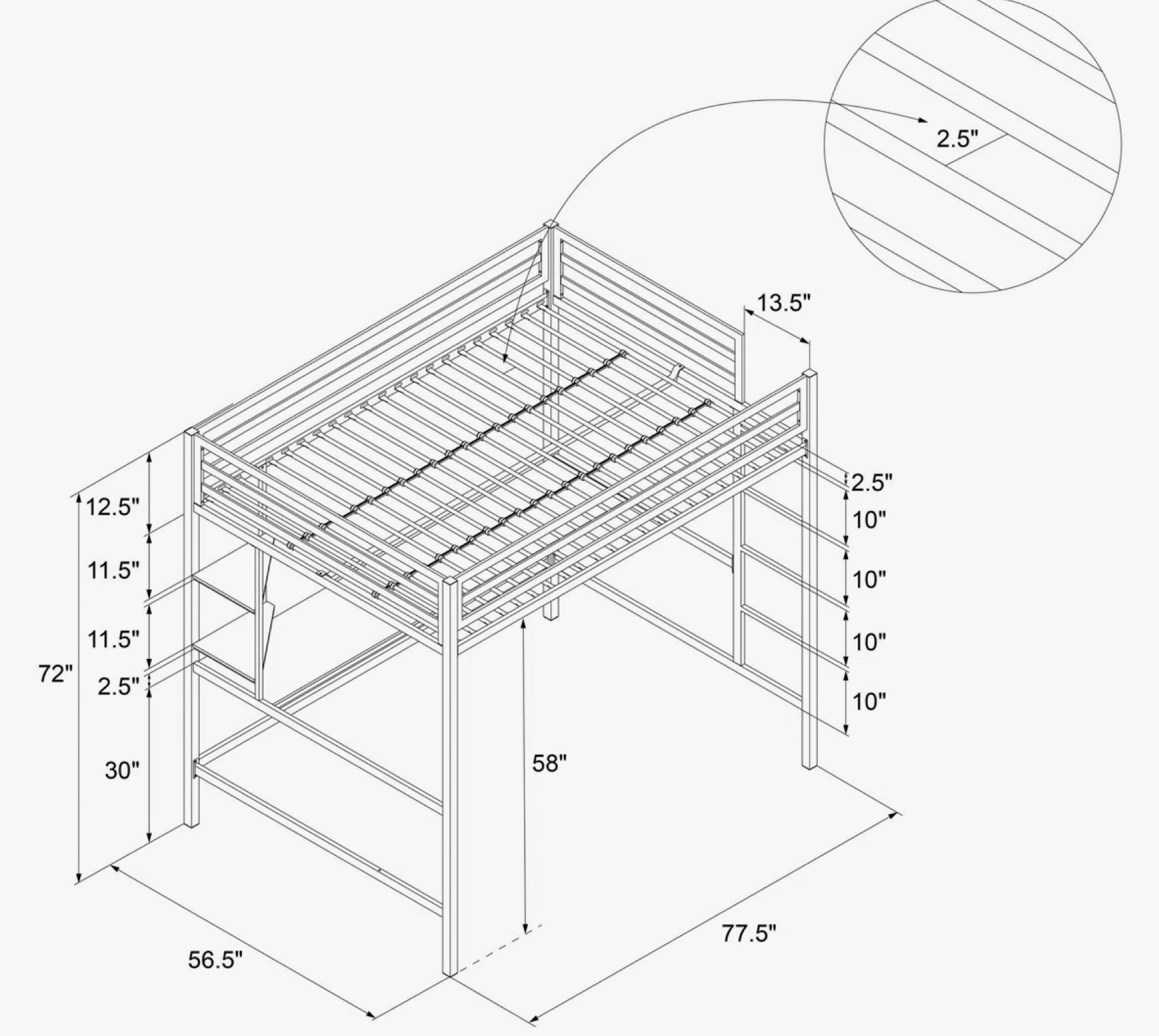 Kids Loft Bed