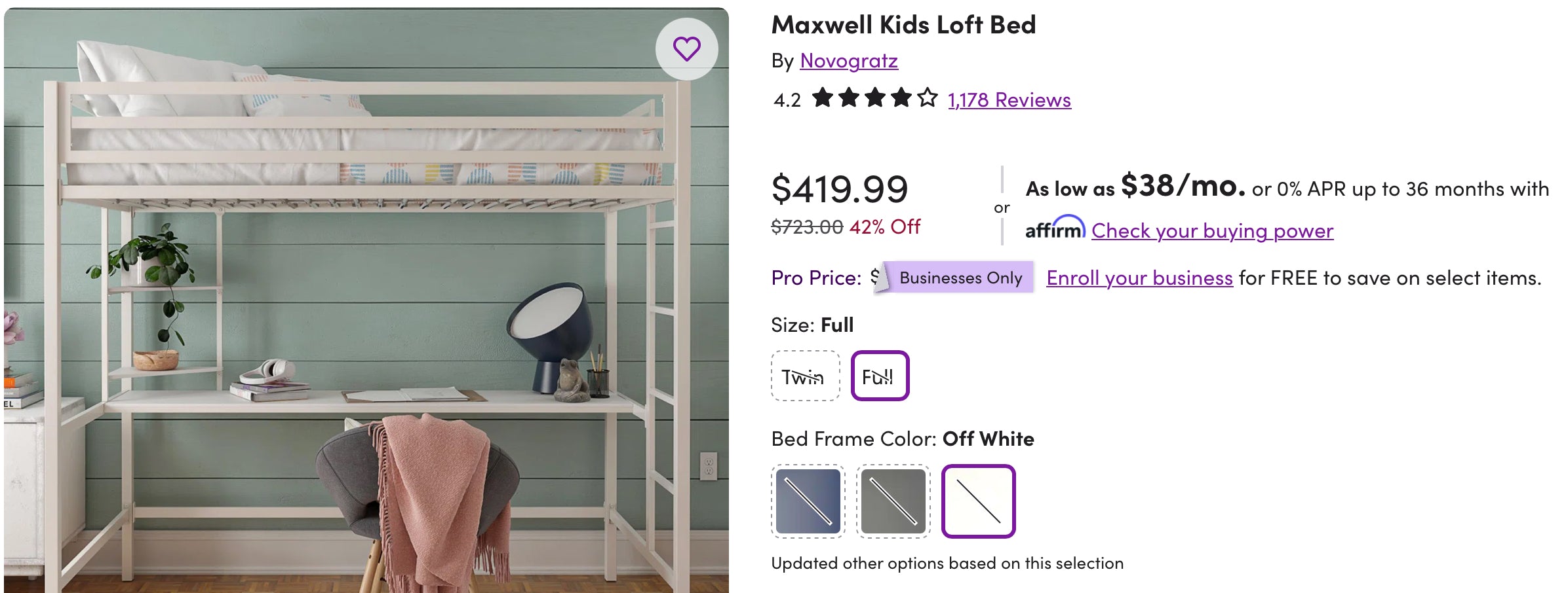 Kids Loft Bed