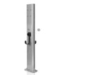 Dual Mount EV Charger Station Pedestal, Front/Back EPED2