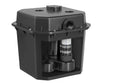 Utility Sink Pump 1/2 HP 120-Volt 3500 GPH Flow 28 ft Head Under-Sink Sump Pump System with 6 Gallon Basin Automatic
