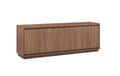 Presque 68 in. Satin Walnut TV Stand Fits TV's up to 75 in.