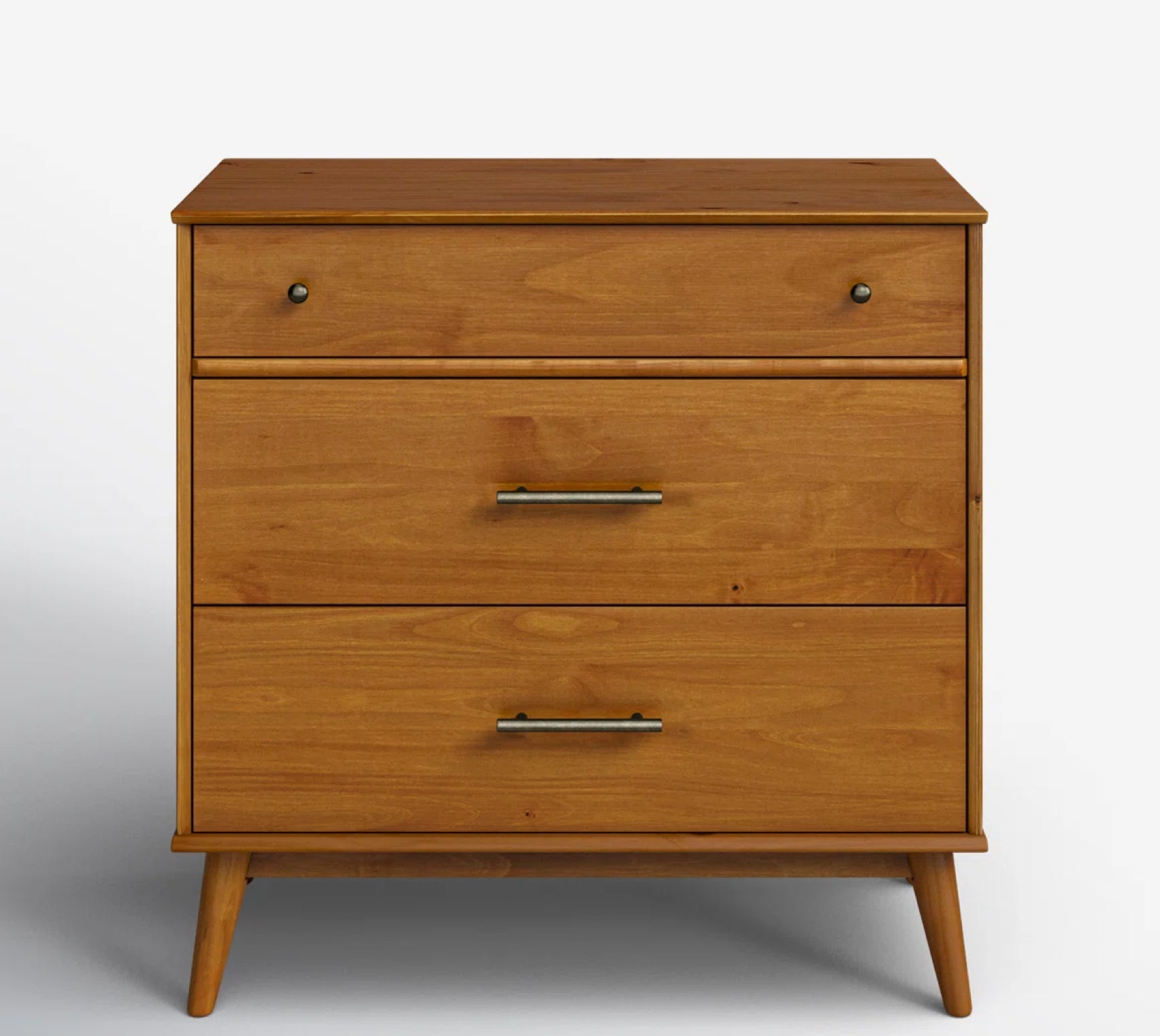 Ashlie 3 Drawer 36" W Solid Wood Dresser