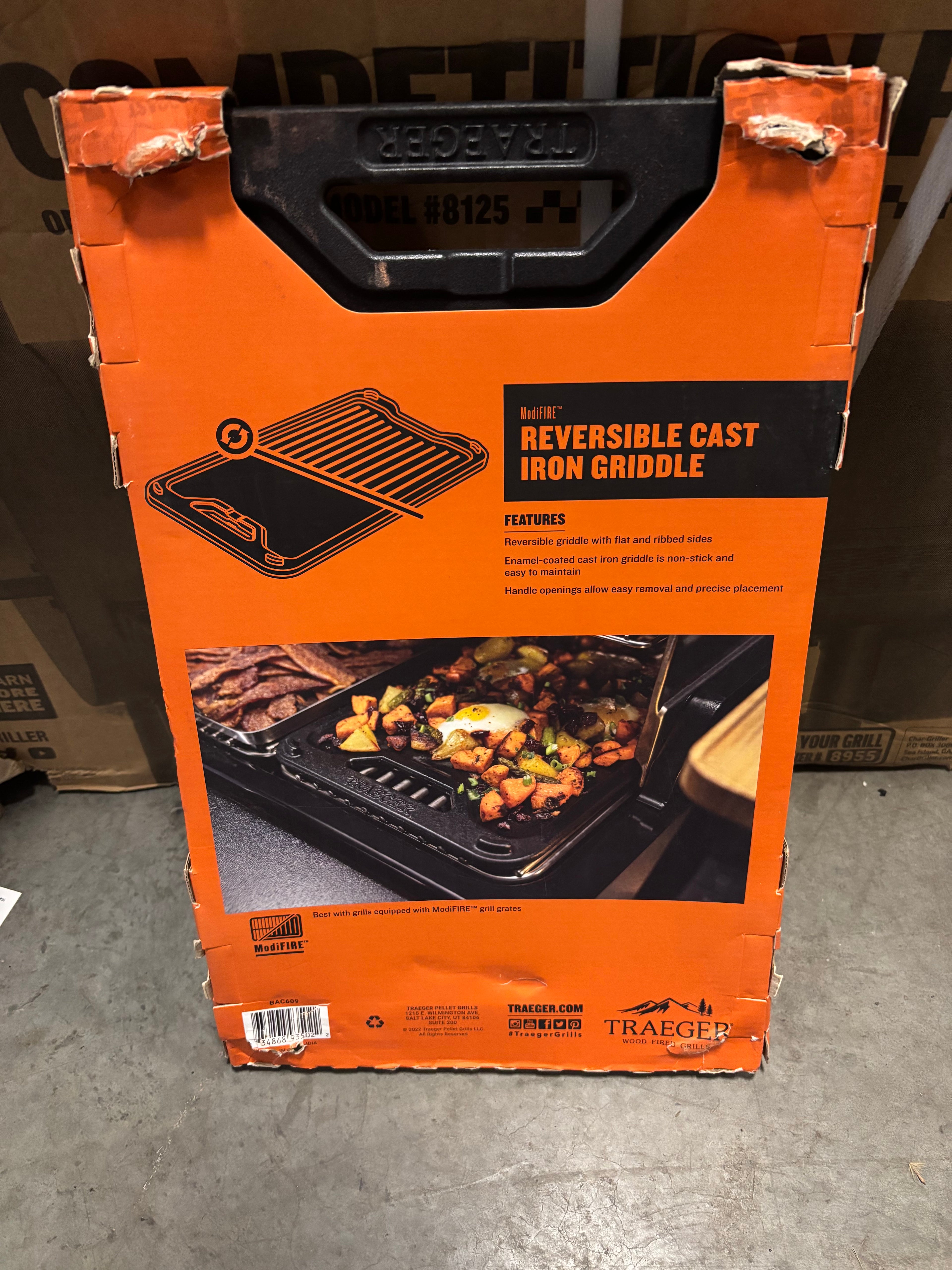 ModiFIRE Reversible Cast Iron Griddle
