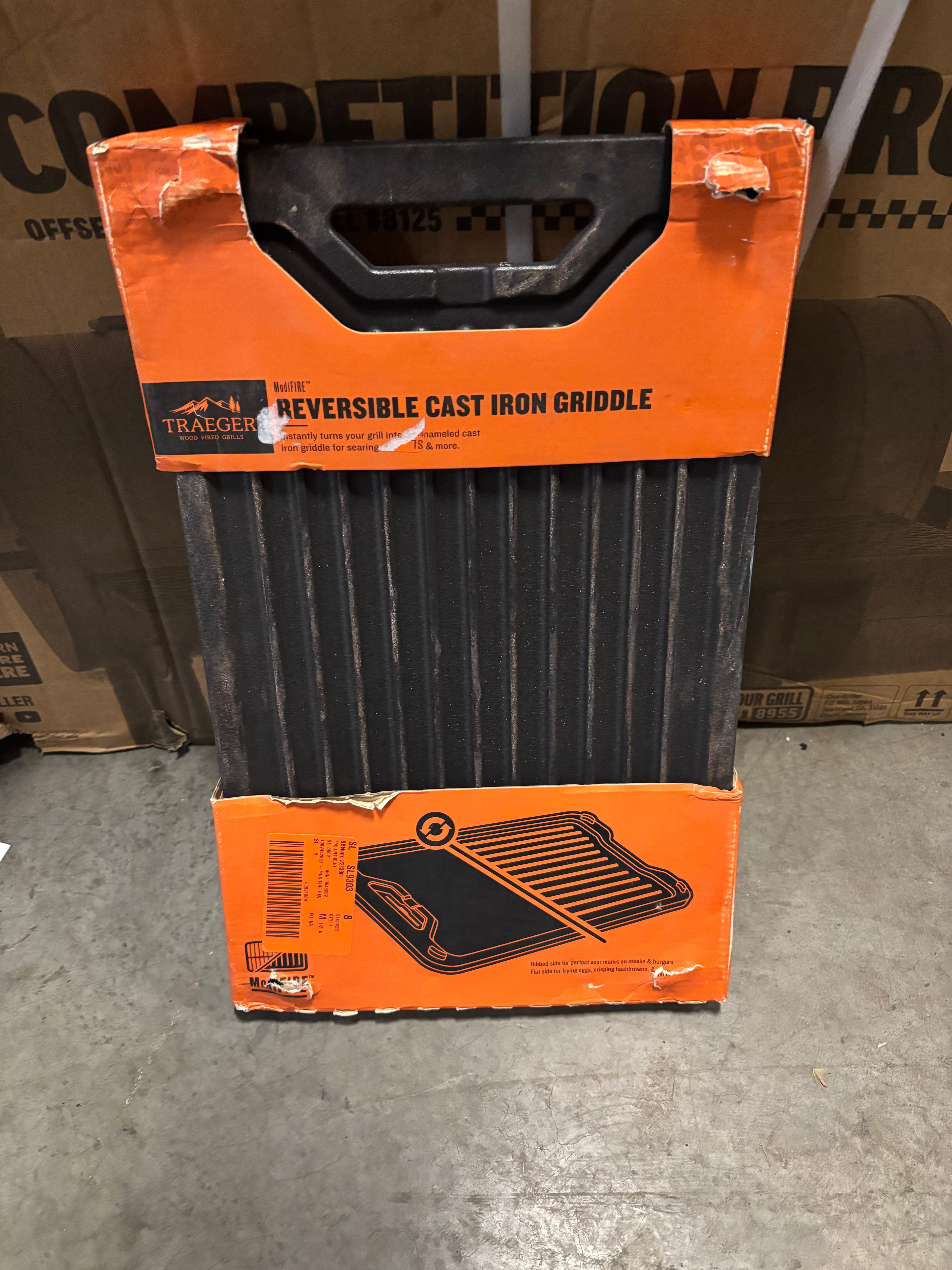 ModiFIRE Reversible Cast Iron Griddle