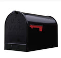 Stanley Black, Extra Large, Steel, Post Mount Mailbox PALLET