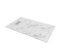 36 in. W x 60 in. L x 1.125 in. H Alcove Solid Composite Stone Shower Pan Base with L/R Drain in Carrara Sand